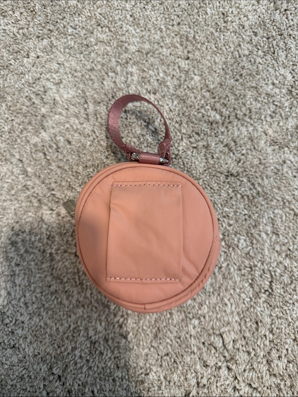 lululemon athletica Round Wristlet Pouch in Dusty Peach - Picture 2 of 2
